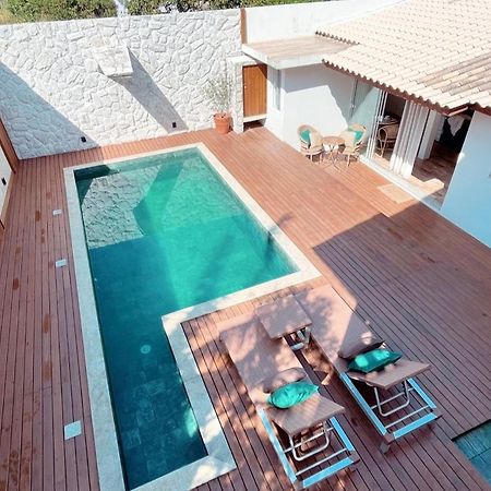 Casa Com Piscina Em Frente A Praia Do Santinho Florianópolis Exterior foto