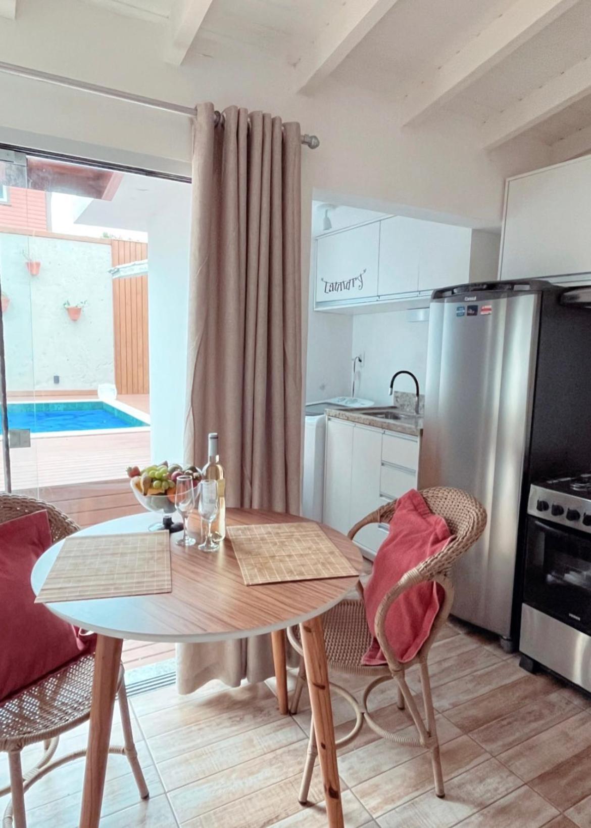 Casa Com Piscina Em Frente A Praia Do Santinho Florianópolis Exterior foto